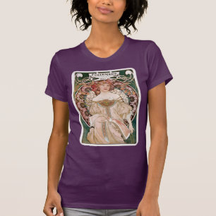 Alphonse Mucha's F. Champenois Imprimeur-Editeur T-shirt