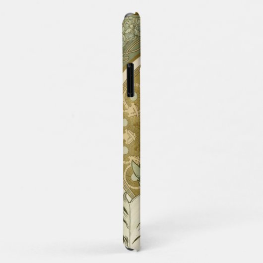 Alphonse Mucha's La Plume Case-Mate iPhone Case (Achterkant/rechts)