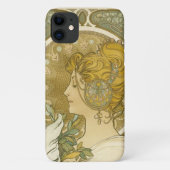 Alphonse Mucha's La Plume Case-Mate iPhone Case (Achterkant)