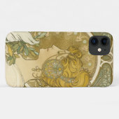 Alphonse Mucha's La Plume Case-Mate iPhone Case (Achterkant (horizontaal))