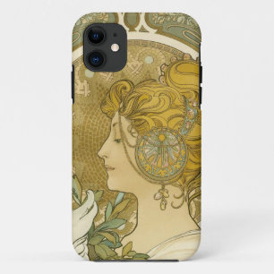 Alphonse Mucha's La Plume Case-Mate iPhone Case