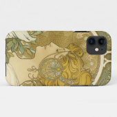 Alphonse Mucha's La Plume Case-Mate iPhone Case (Achterkant (horizontaal))