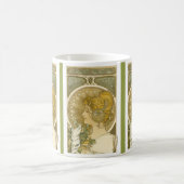 Alphonse Mucha's La Plume Koffiemok (Center)