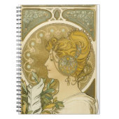 Alphonse Mucha's La Plume Notitieboek (Voorkant)
