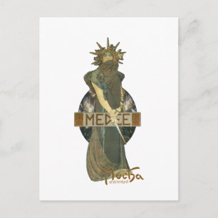 Alphonse Muchas Medee (1898) Briefkaart