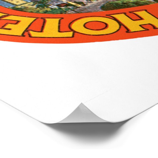 AlphonsoXIII Sevilla Poster (Hoek)