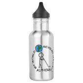 Alphorn - de wereld revolt rond waterfles  (Links)