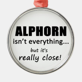 Alphorn is niet alles metalen ornament