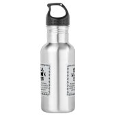 Alphorn-licentie Waterfles (Achterkant)