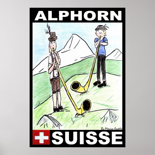 ALPHORN POSTER (Voorkant)