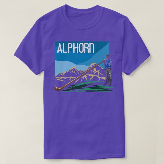 Alphorn T-shirt (Design voorkant)