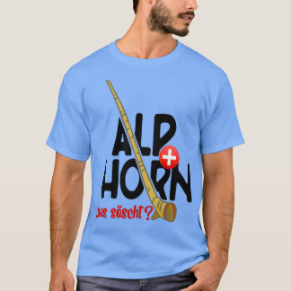 Alphorn Zwitserland What Socks T-shirt