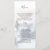 Alpien Berghuwelijk | Menu (Voorkant)