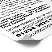 Alpiene bergbeklimmer, klimloopbeklimmer poster (Hoek)