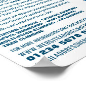 Alpiene bergbeklimmering, wandelaar en klimbeklimm poster (Hoek)