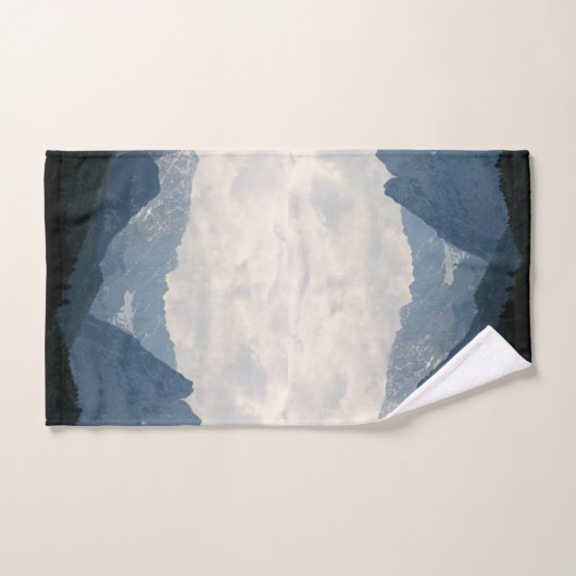 Alpiene bergen Land Natuur Foto Bad Handdoek (Handdoek)