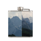 Alpiene bergen Land Natuur Foto Heupfles (Achterkant)