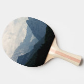 Alpiene bergen Land Natuur Foto Tafeltennisbatje (Zijkant)