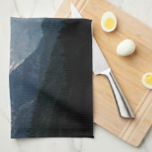 Alpiene bergen Land Natuur Foto Theedoek (Quarter Fold)