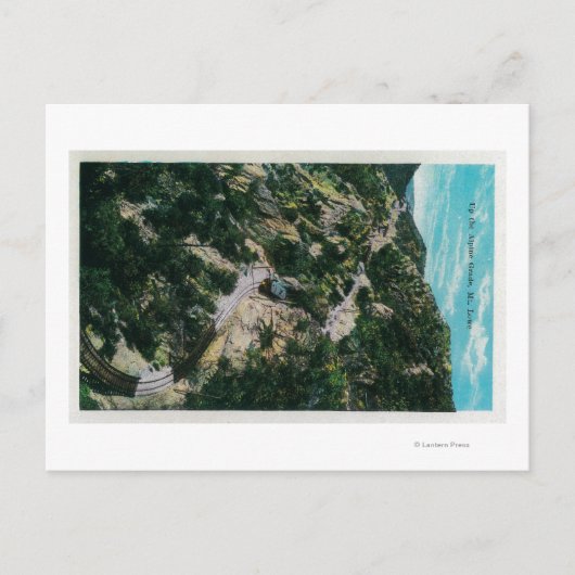 Alpiene graad, Mt. LoweMt. Lowe, CA Briefkaart (Voorkant)