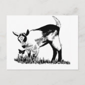 Alpiene kind briefkaart (Voorkant)