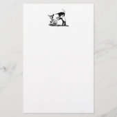 Alpiene kind briefpapier (Voorkant)