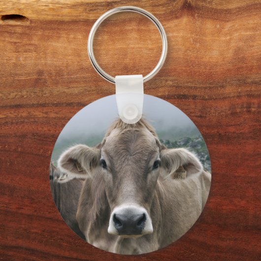 Alpiene koe sleutelhanger (Voorkant)