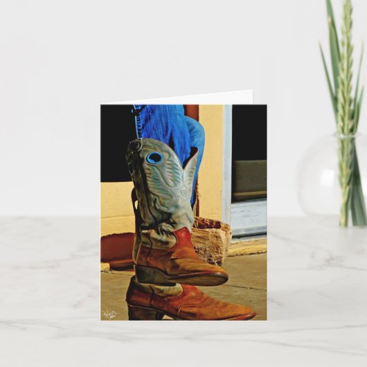 Alpiene Laarzen Kaart (Voorkant)