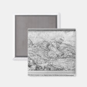 Alpiene landschap, 1553 magneet (Voorkant / Achterkant)