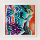 Alpiene overlevingskunst legpuzzel (Horizontaal)