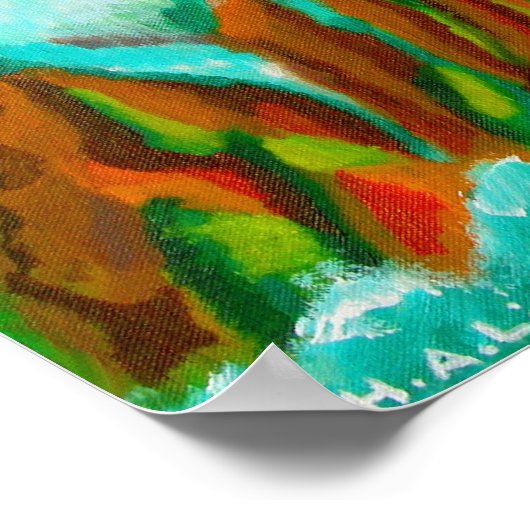 Alpiene overstroming poster (Hoek)