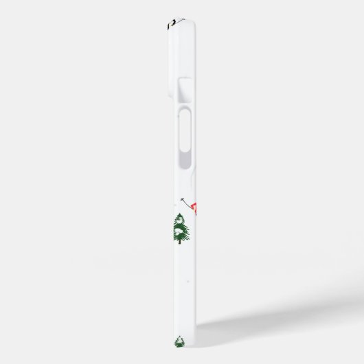 Alpiene skiers Skiing Ski Winter Trees Case-Mate iPhone Case (Achterkant / Links)