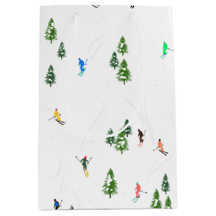 Alpiene skiers Skiing Ski Winter Trees Medium Cadeauzakje