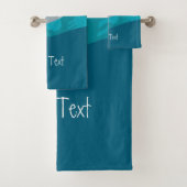 Alpiene Skiing Gepersonaliseerd Bad Handdoek (Insitu)