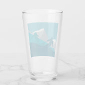 Alpiene Skiing Glas (Achterkant)