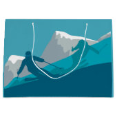 Alpiene Skiing Groot Cadeauzakje (Voorkant)