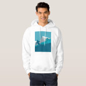 Alpiene Skiing Hoodie (Voorkant volledig)