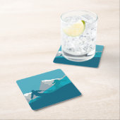 Alpiene Skiing Kartonnen Onderzetters (Insitu)