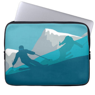 Alpiene Skiing Laptop Sleeve