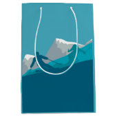 Alpiene Skiing Medium Cadeauzakje (Voorkant)