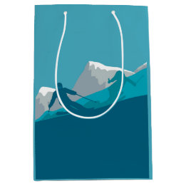 Alpiene Skiing Medium Cadeauzakje