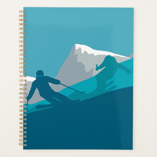 Alpiene Skiing Planner (Voorkant)