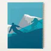 Alpiene Skiing Planner (Achterkant)