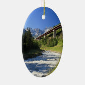 Alpiene snelweg keramisch ornament (Rechts)