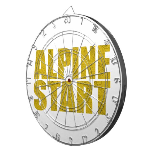 Alpiene start (Topo) Dartbord (Voorkant Rechts)