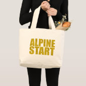 Alpiene start (Topo) Grote Tote Bag (Voorkant (product))