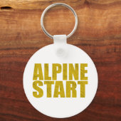 Alpiene start (Topo) Sleutelhanger (Voorkant)