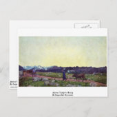 Alpiene triptych: Door Segantini Giovanni Briefkaart (Voorkant / Achterkant)