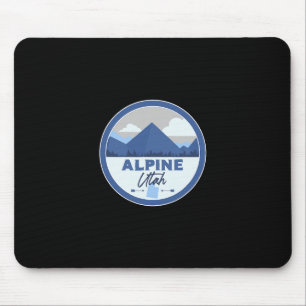 Alpiene Utah Ut Bergen Dge Wandelen Souvenir Muismat