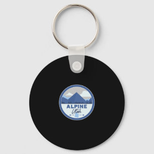 Alpiene Utah Ut Bergen Dge Wandelsouvenir Sleutelhanger